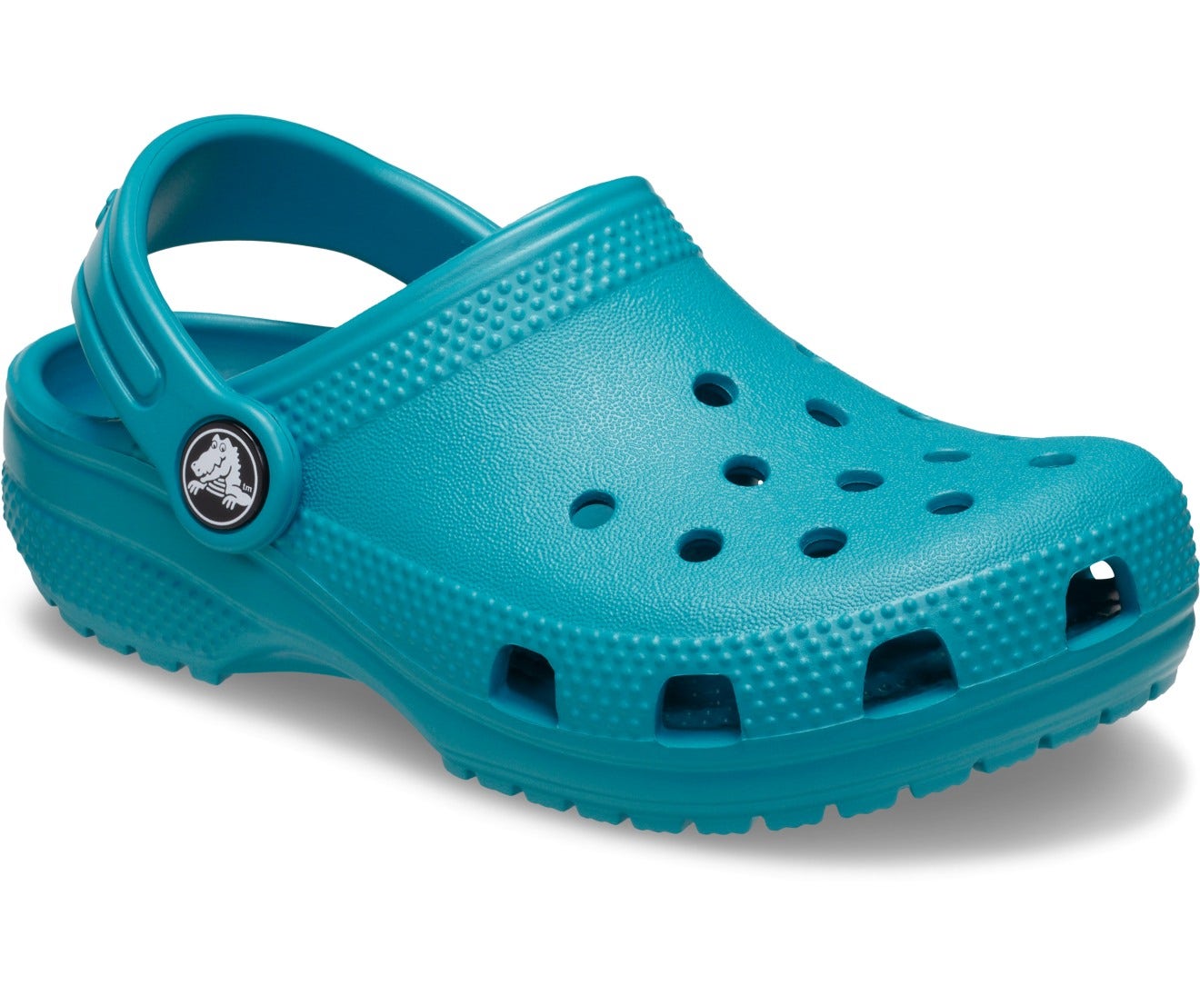 Classic Turbo Teal Toddler Clog