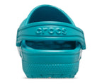 Classic Turbo Teal Toddler Clog