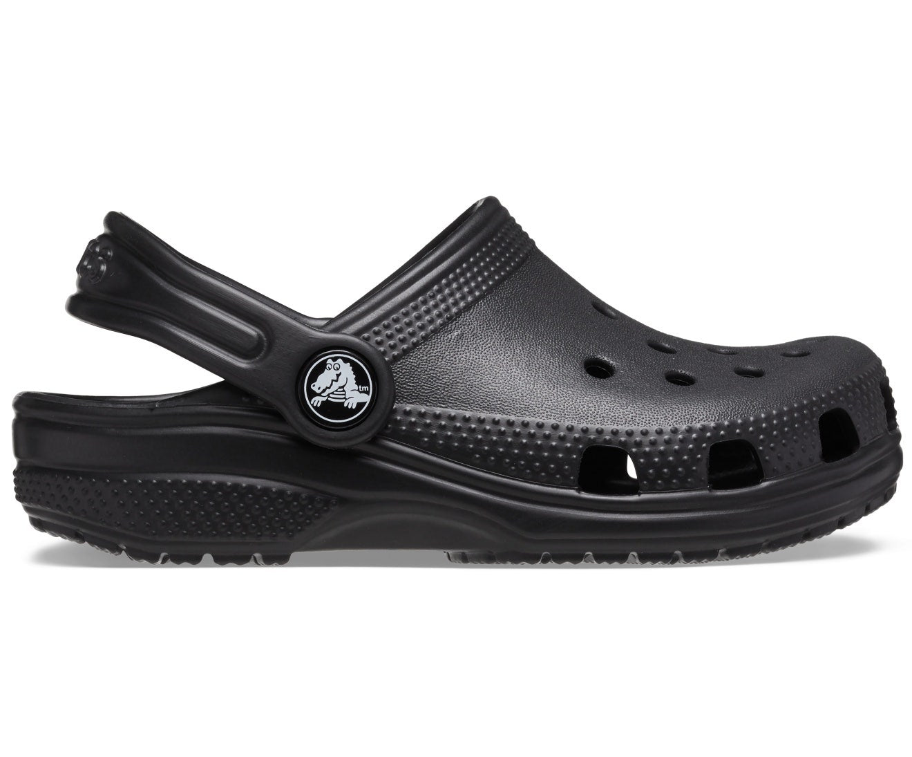 Classic Black Kids Clog