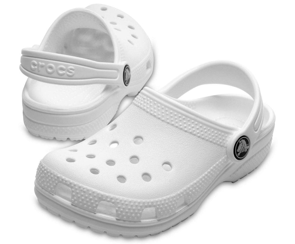 Classic White Kids Clog