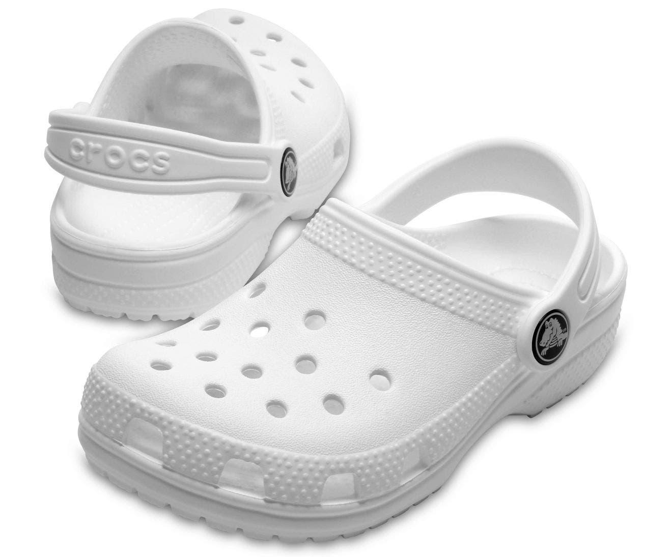 Classic White Kids Clog