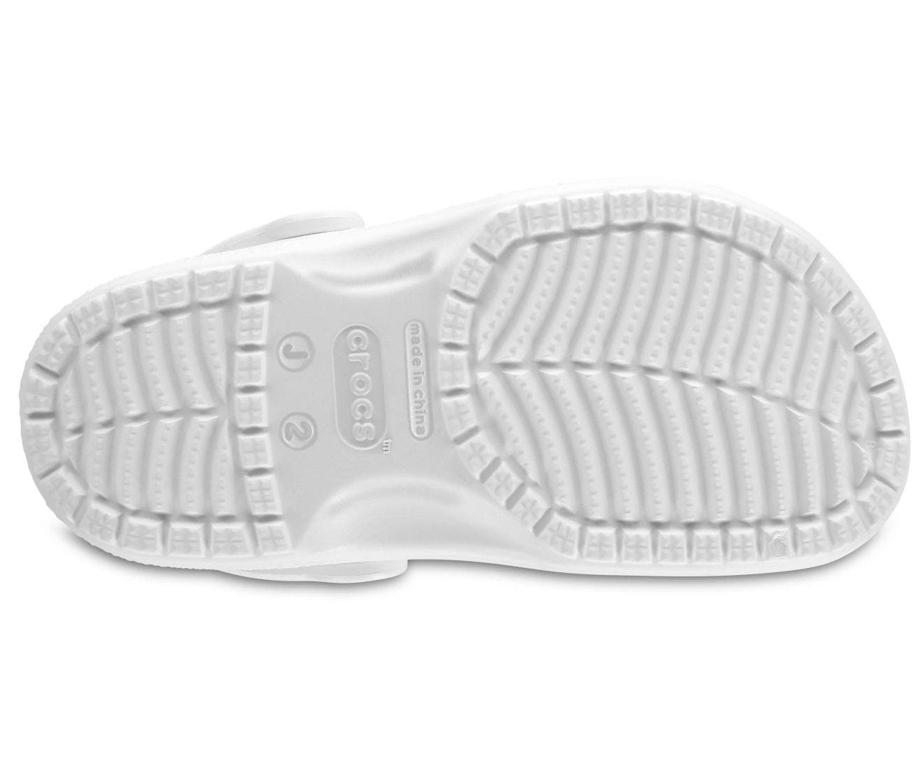 Classic White Kids Clog