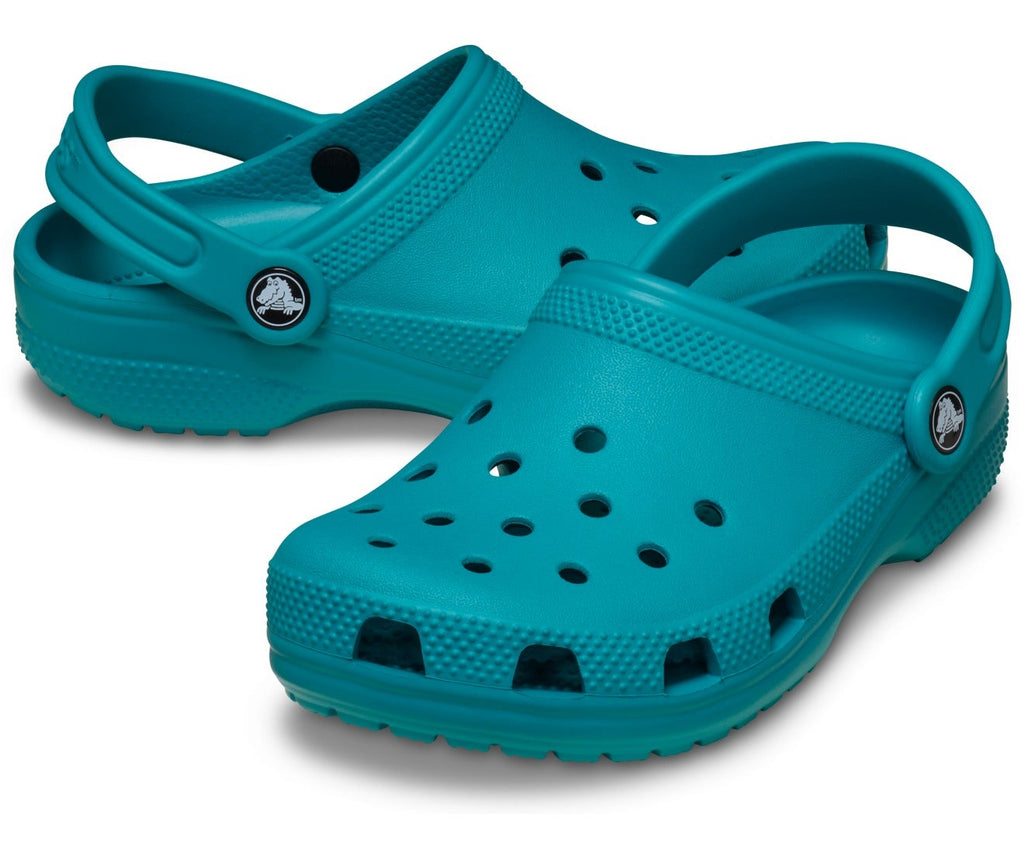 Classic Turbo Teal Kids Clog