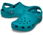 Classic Turbo Teal Kids Clog