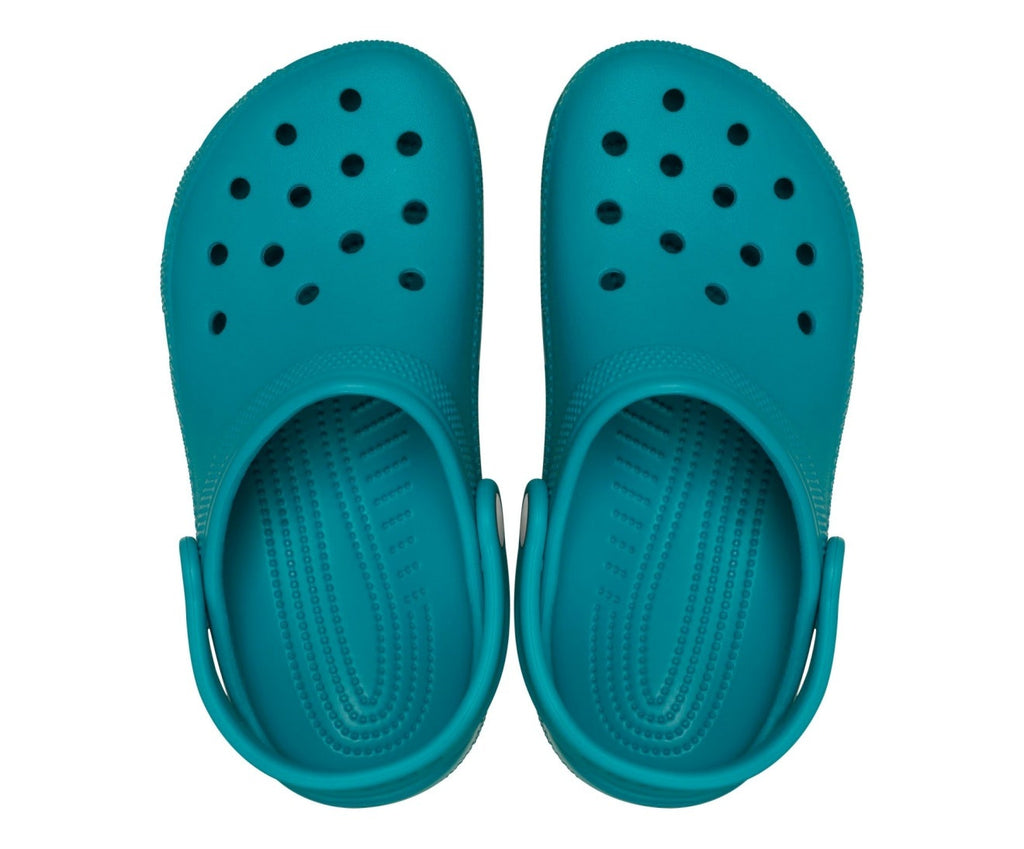 Classic Turbo Teal Kids Clog
