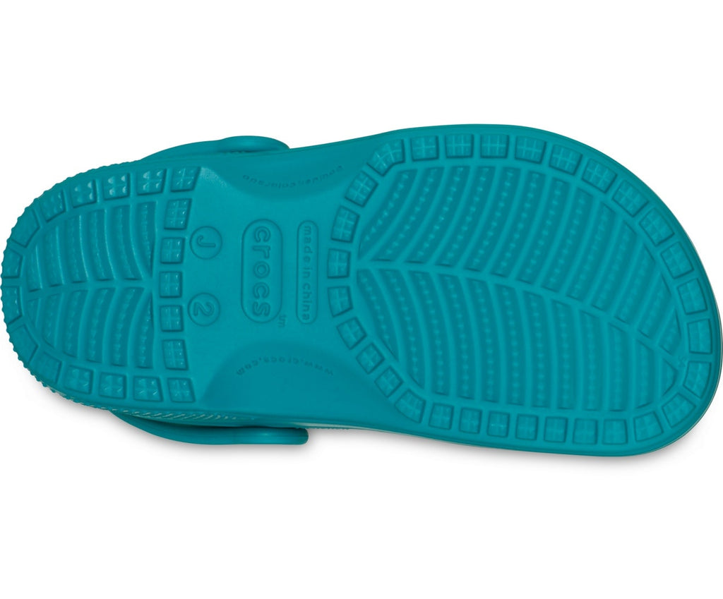 Classic Turbo Teal Kids Clog