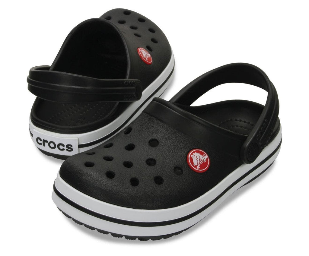 Crocband Black Toddler Clog