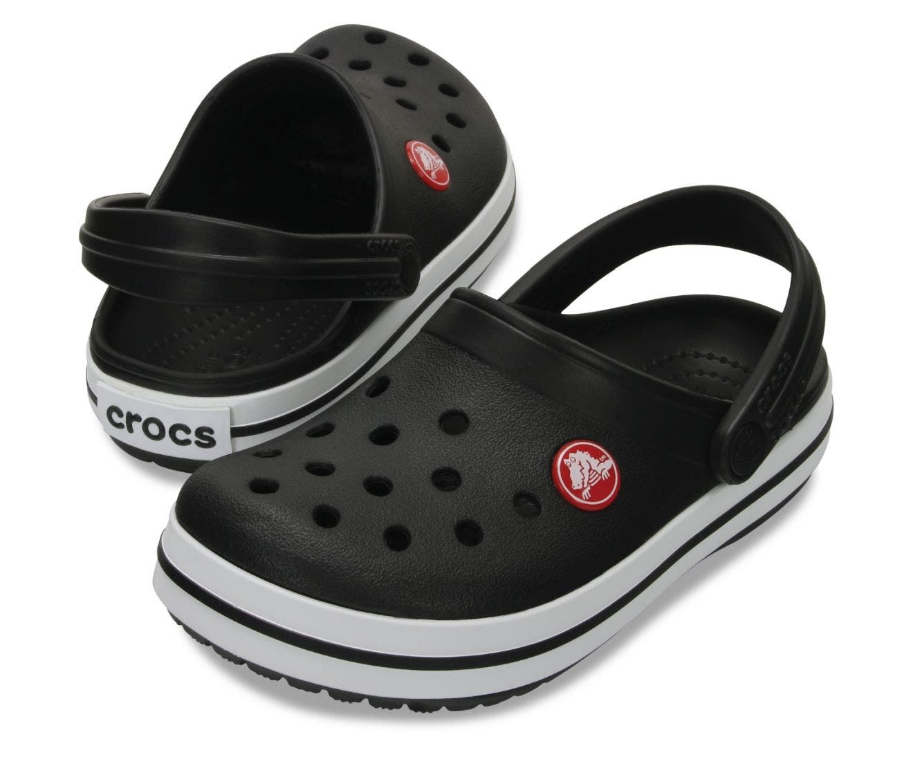 Crocband Black Toddler Clog