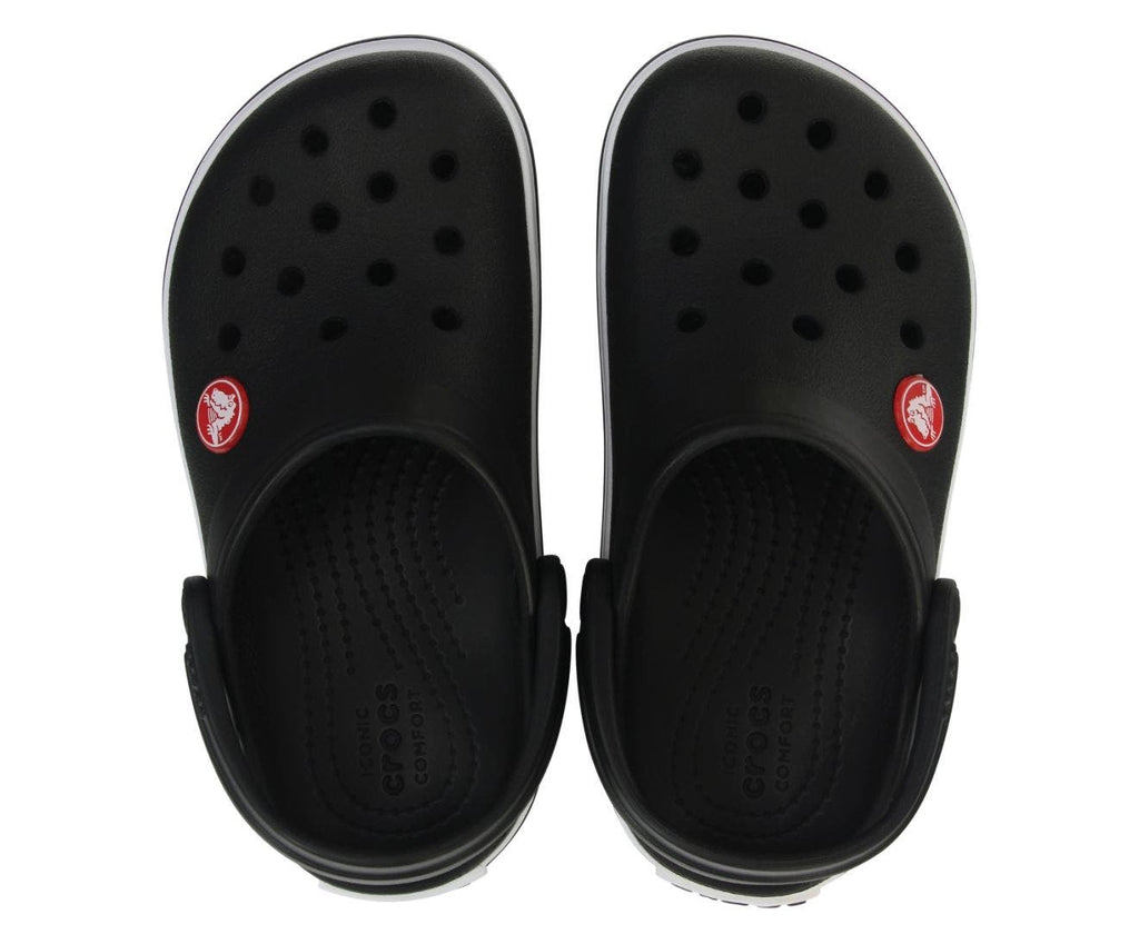 Crocband Black Toddler Clog