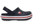 Crocband Navy/Red Toddler Clog