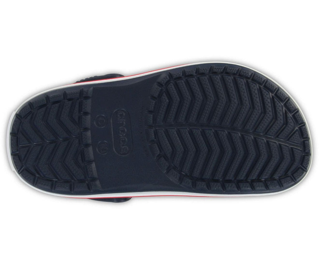 Crocband Navy/Red Toddler Clog