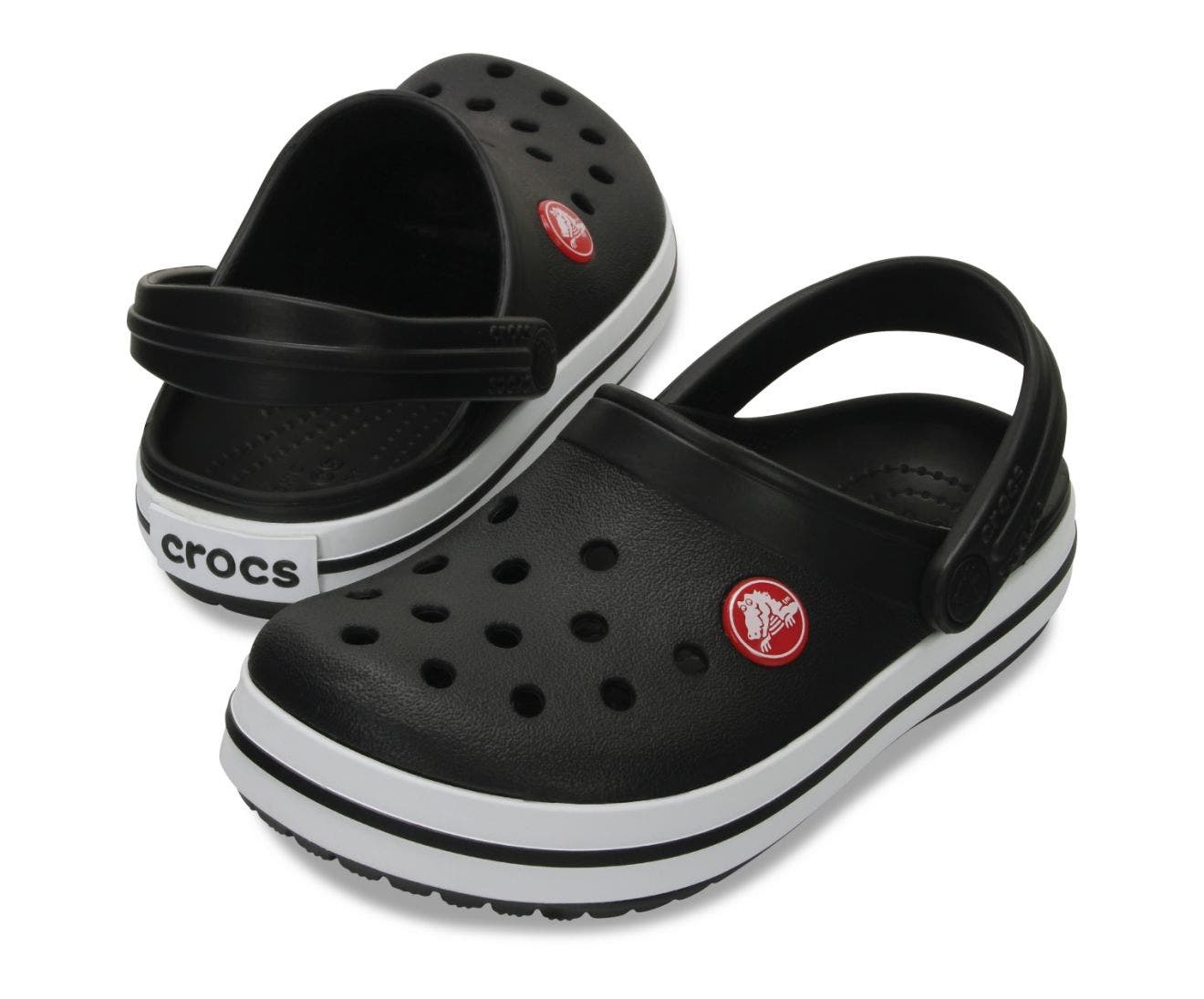 Crocband Black Kids Clog