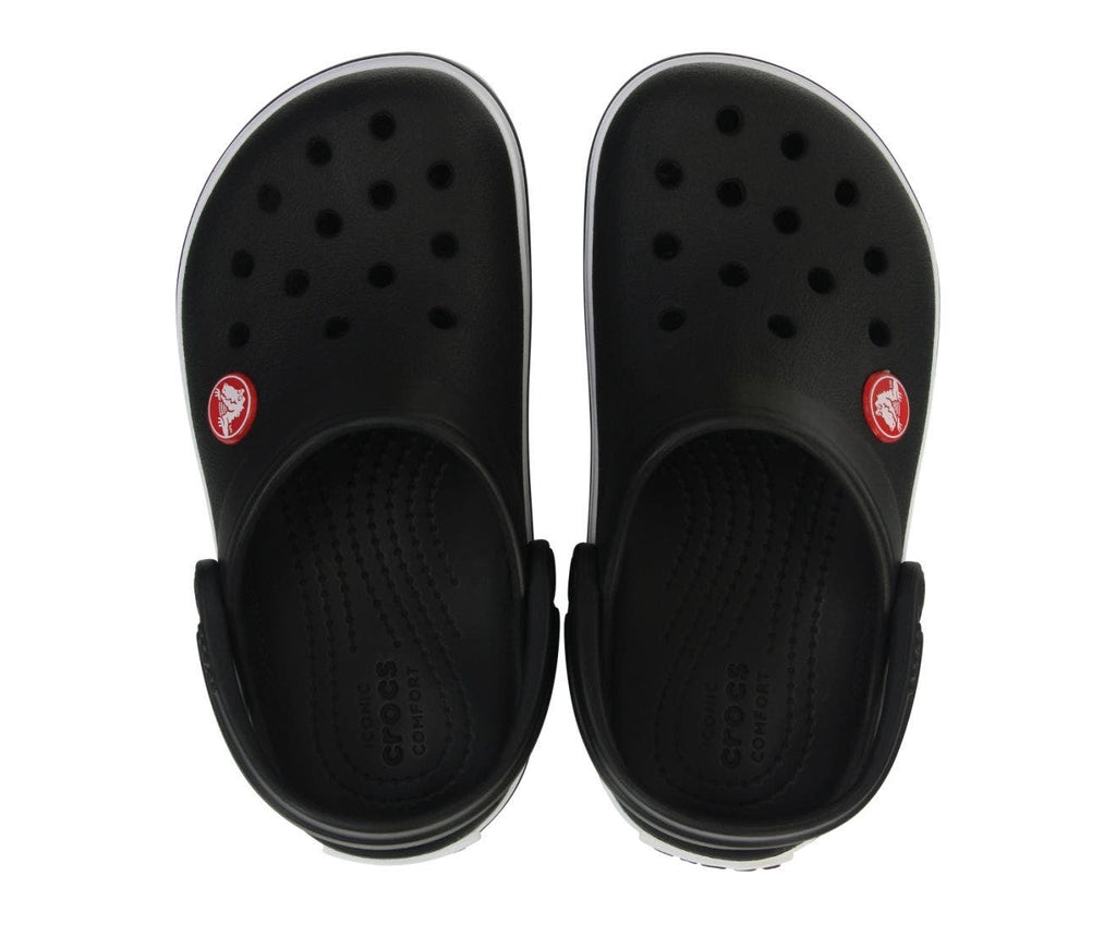Crocband Black Kids Clog