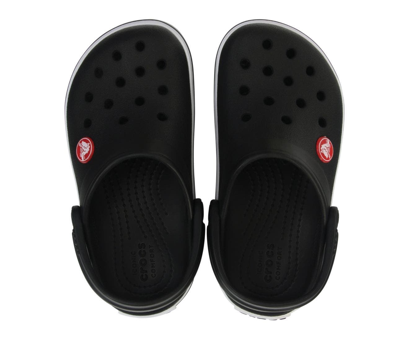 Crocband Black Kids Clog