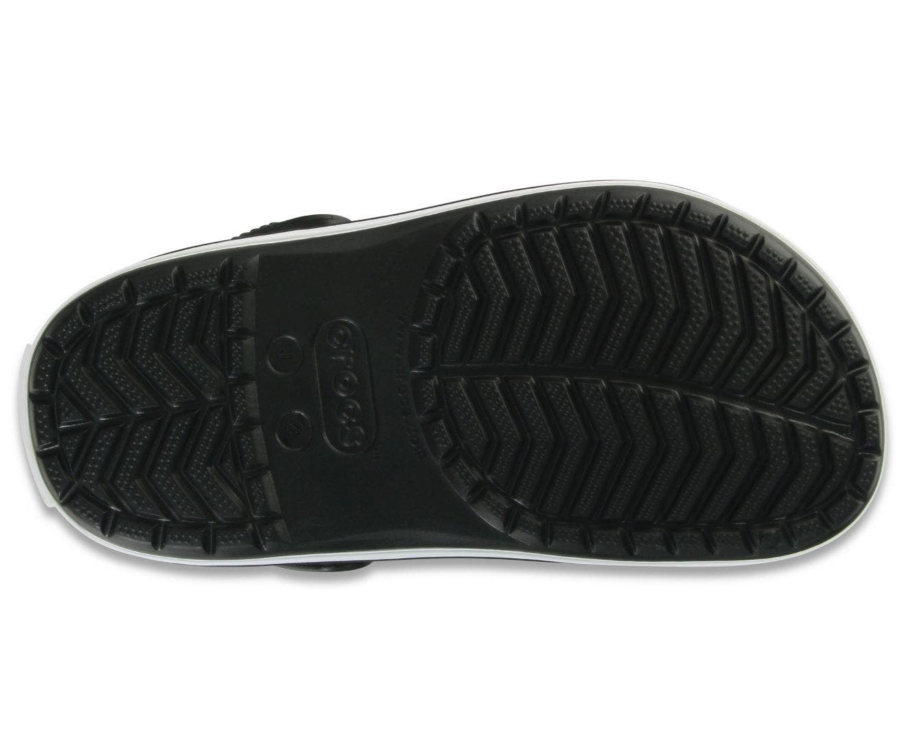 Crocband Black Kids Clog