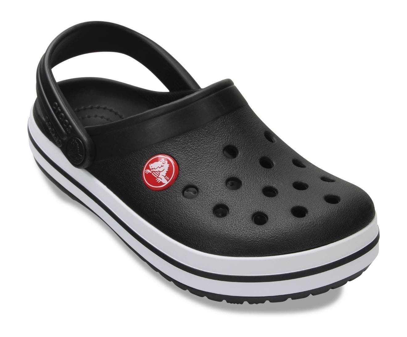 Crocband Black Kids Clog