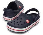 Crocband Navy/Red Kids Clog