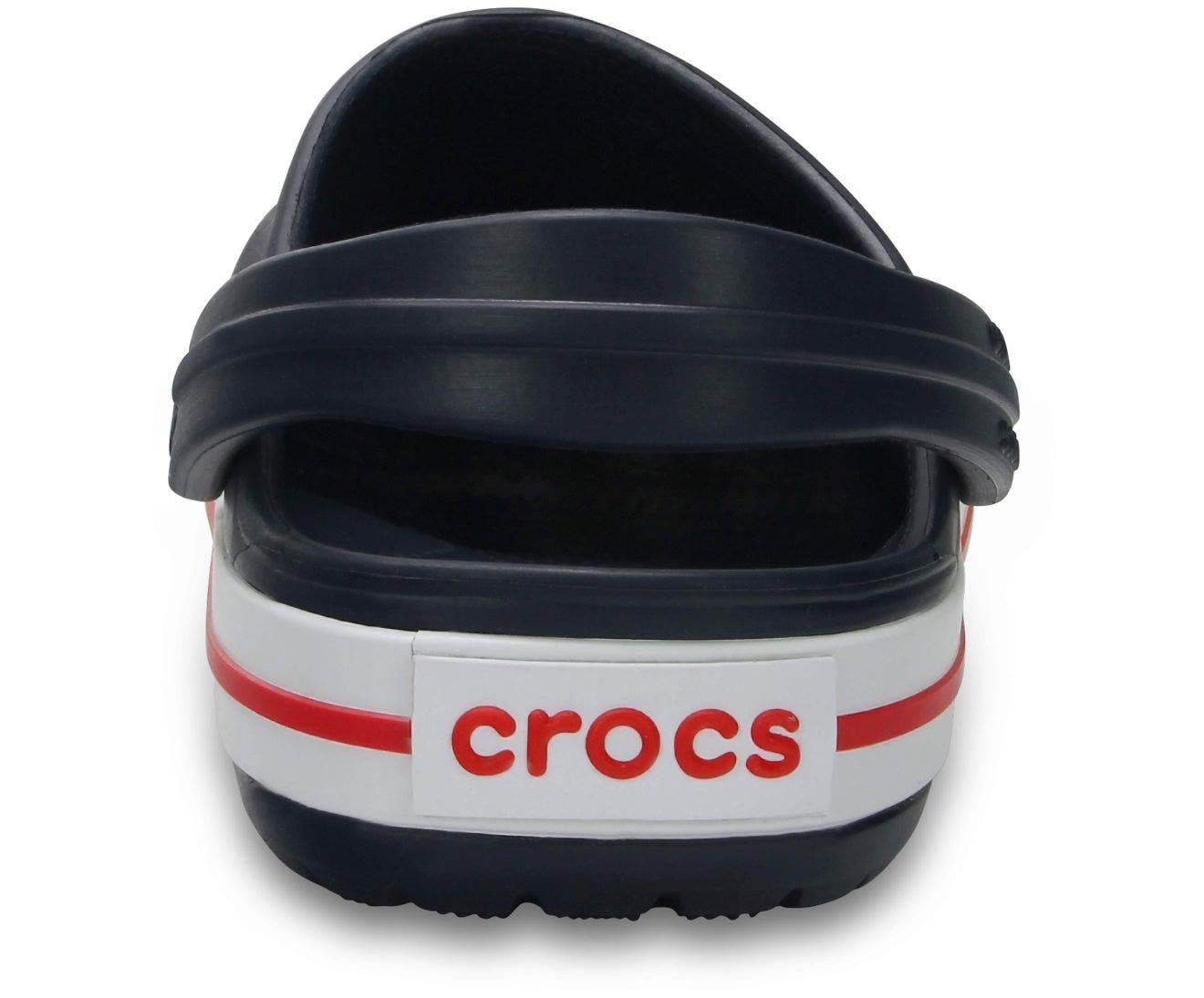 Crocband Navy/Red Kids Clog