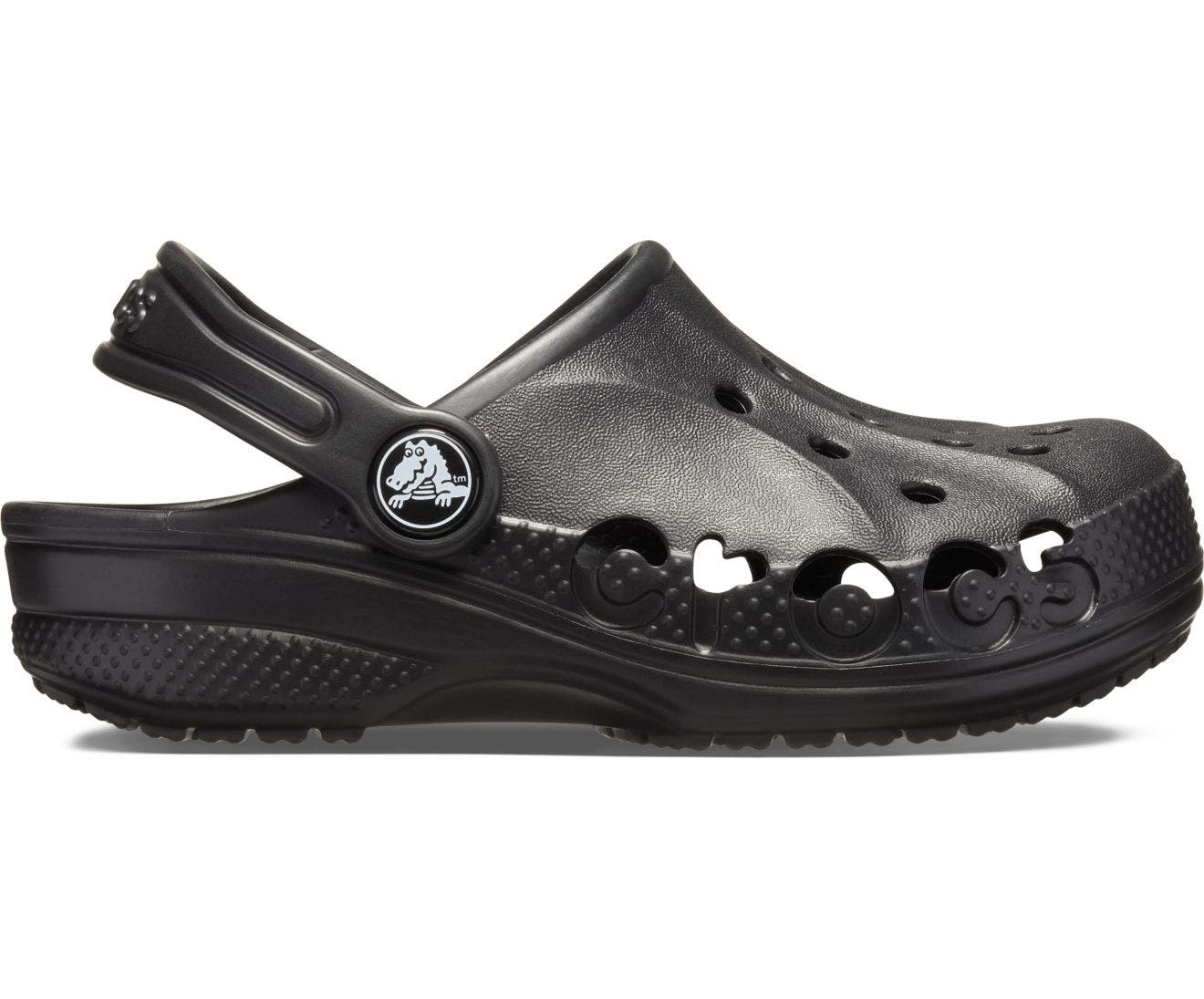 Baya Black Toddler Clog