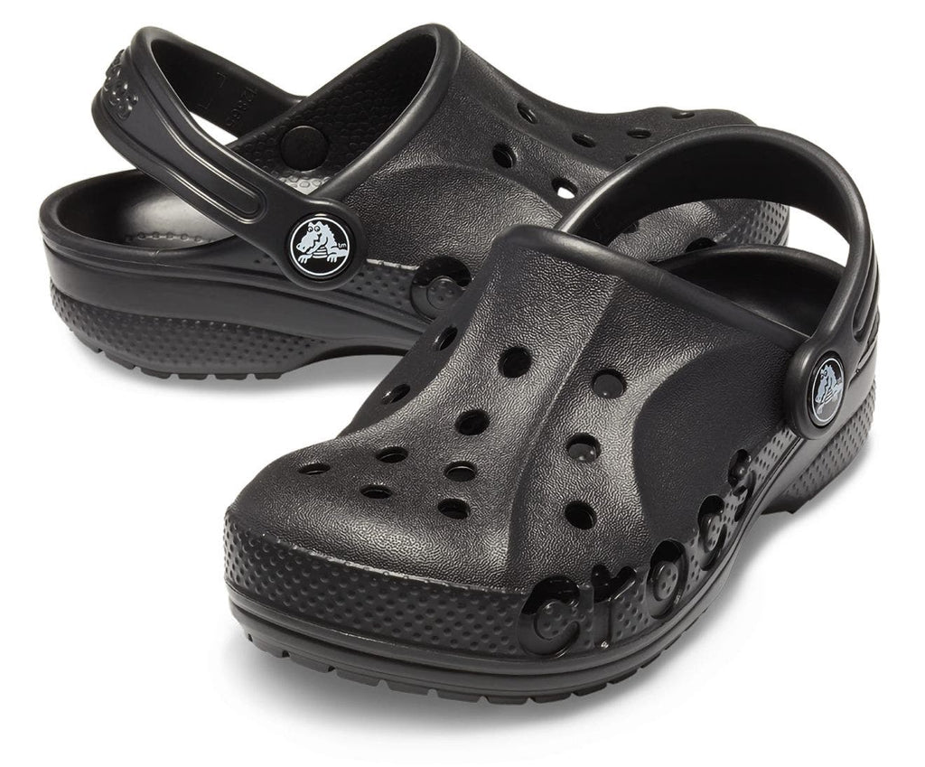 Baya Black Toddler Clog
