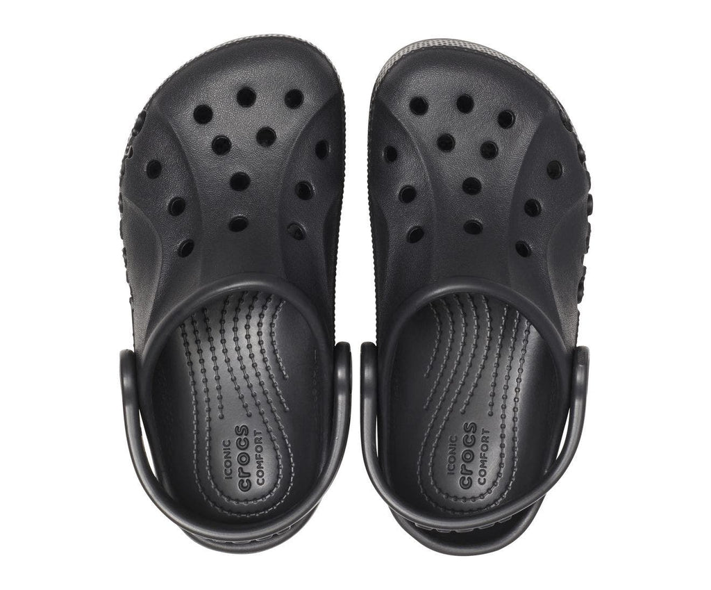 Baya Black Toddler Clog