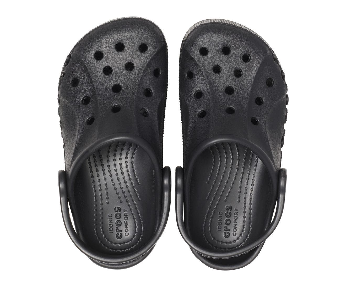 Baya Black Toddler Clog