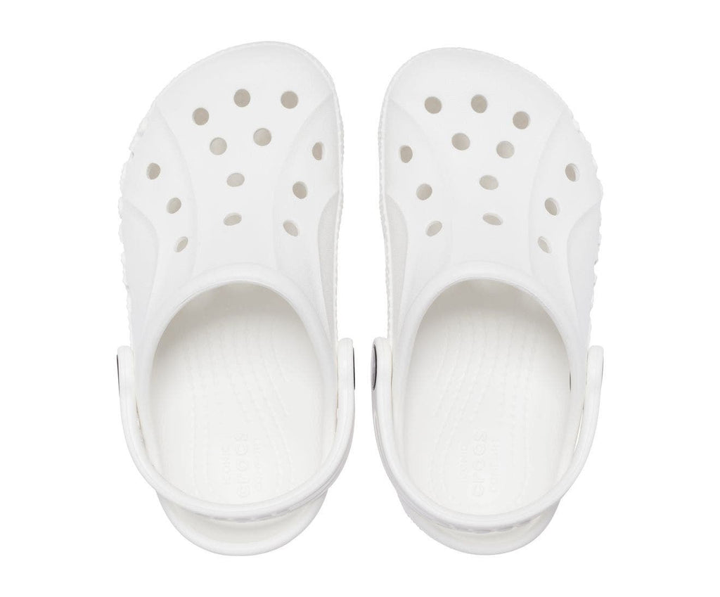 Baya White Toddler Clog