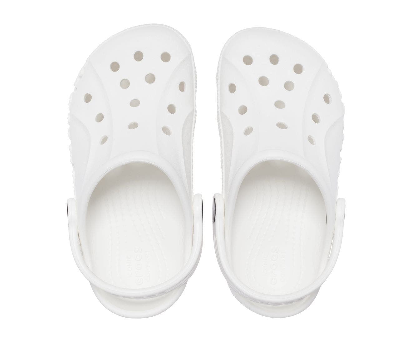 Baya White Toddler Clog