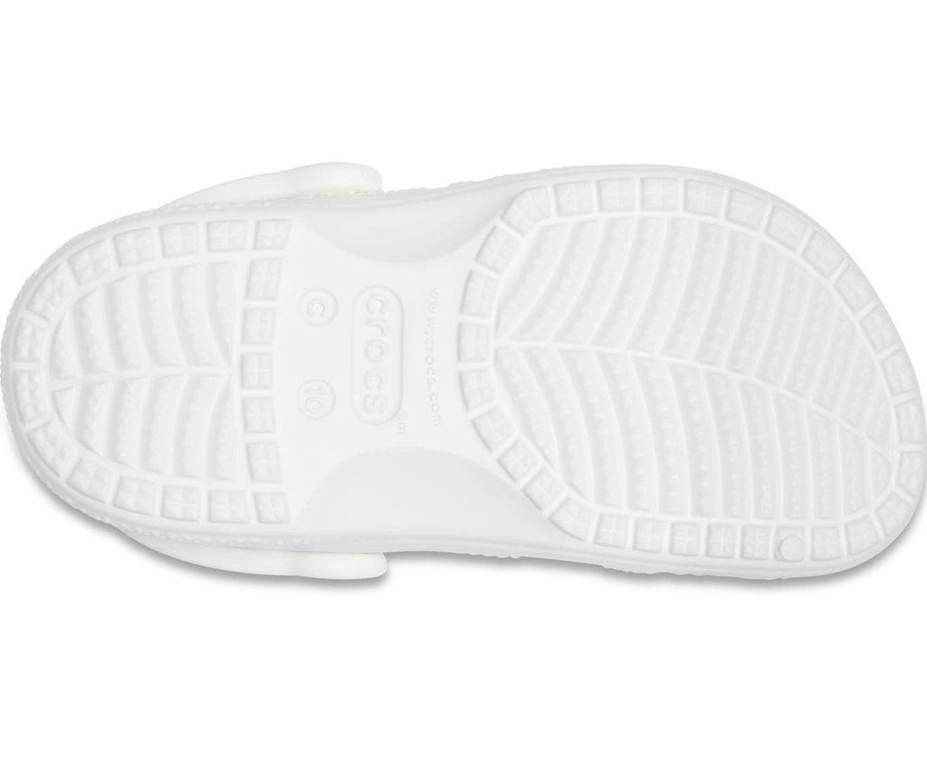 Baya White Toddler Clog