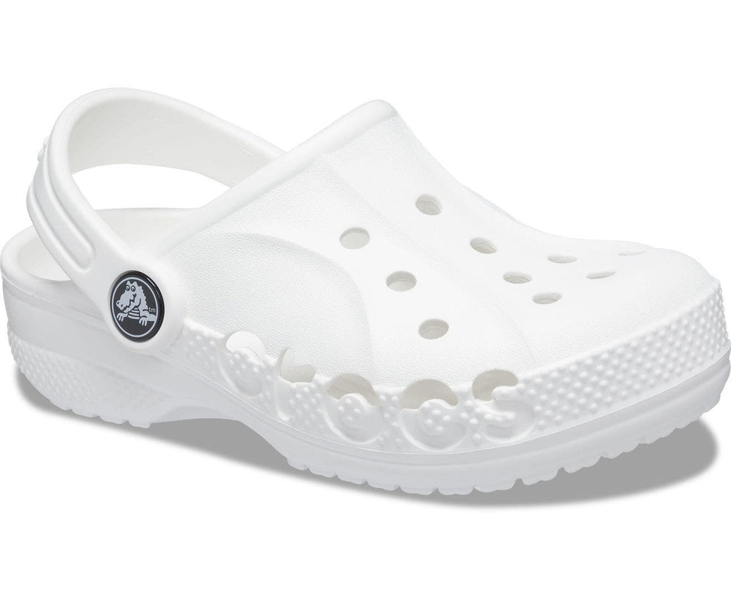 Baya White Toddler Clog