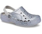 Baya Glitter Silver Toddler Clog