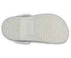 Baya Glitter Silver Kids Clog