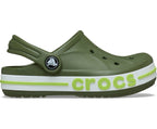Bayaband Toddler Army Green/Lime Punch Clog