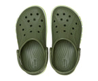 Bayaband Toddler Army Green/Lime Punch Clog