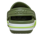 Bayaband Toddler Army Green/Lime Punch Clog