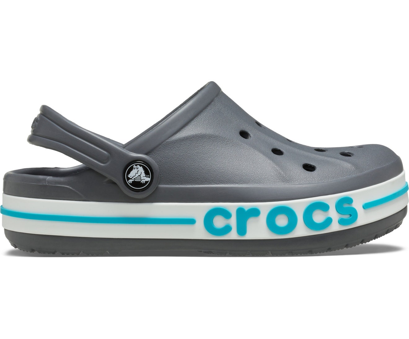 Bayaband Charcoal/Multi Kids Clog