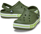 Bayaband Kids Army Green/Lime Punch Clog