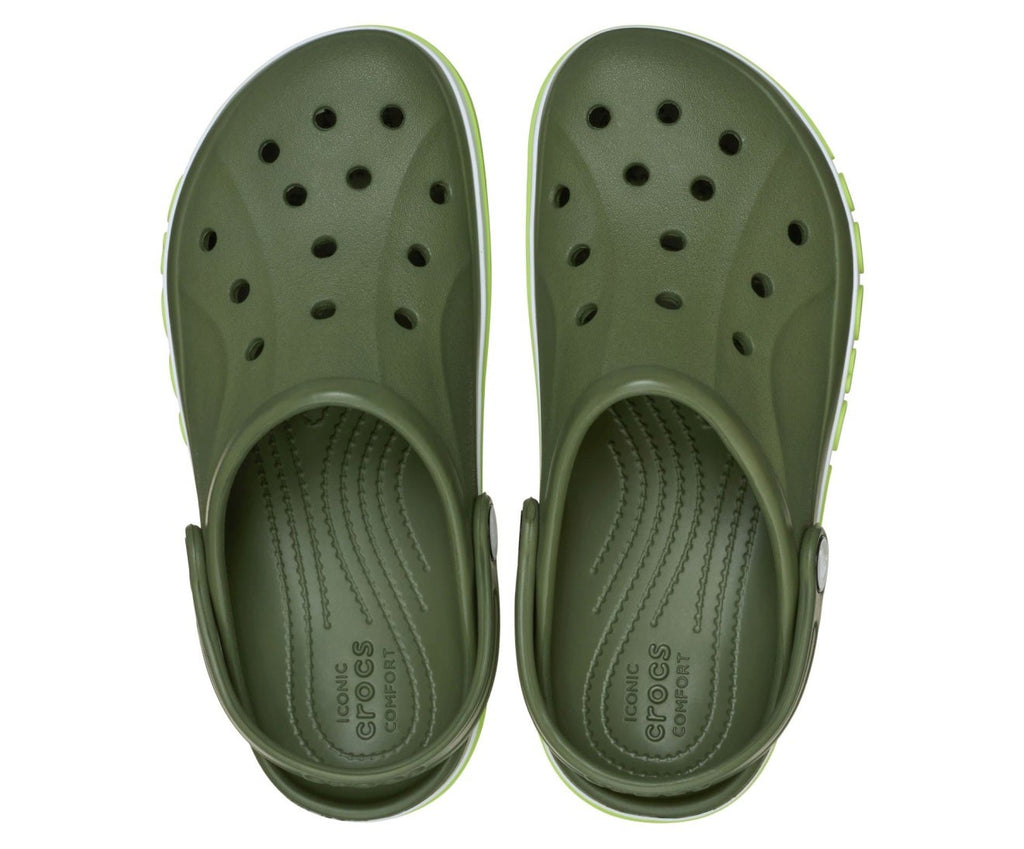 Bayaband Kids Army Green/Lime Punch Clog