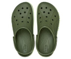 Bayaband Kids Army Green/Lime Punch Clog
