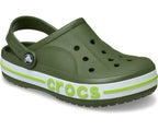 Bayaband Kids Army Green/Lime Punch Clog