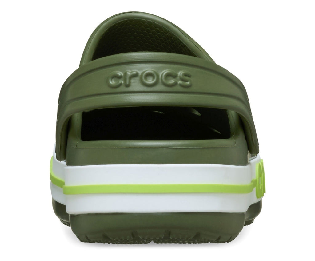 Bayaband Kids Army Green/Lime Punch Clog