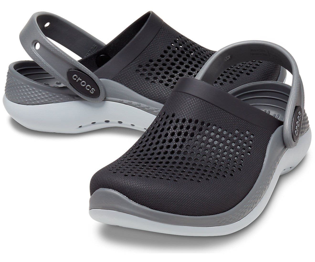 LiteRide 360 Black/Slate Grey Kids Clog