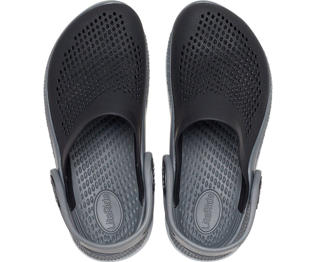 LiteRide 360 Black/Slate Grey Kids Clog