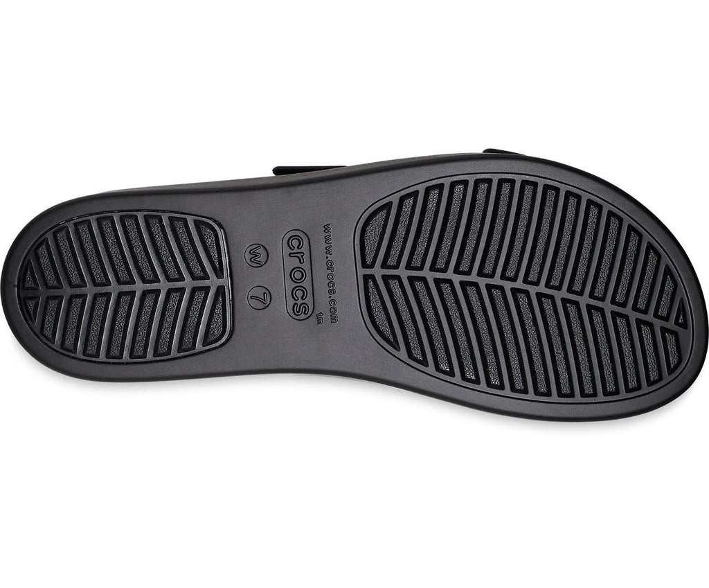 Crocs Brooklyn Buckle Low Black Women Sandal