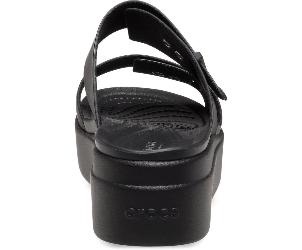 Crocs Brooklyn Buckle Low Black Women Sandal