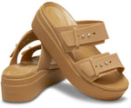 Brooklyn Buckle Low Umber Women Sandal