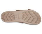 Brooklyn Buckle Low Latte Women Sandal