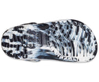 Classic Marbled Black/White Kids Clog