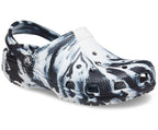 Classic Marbled Black/White Kids Clog