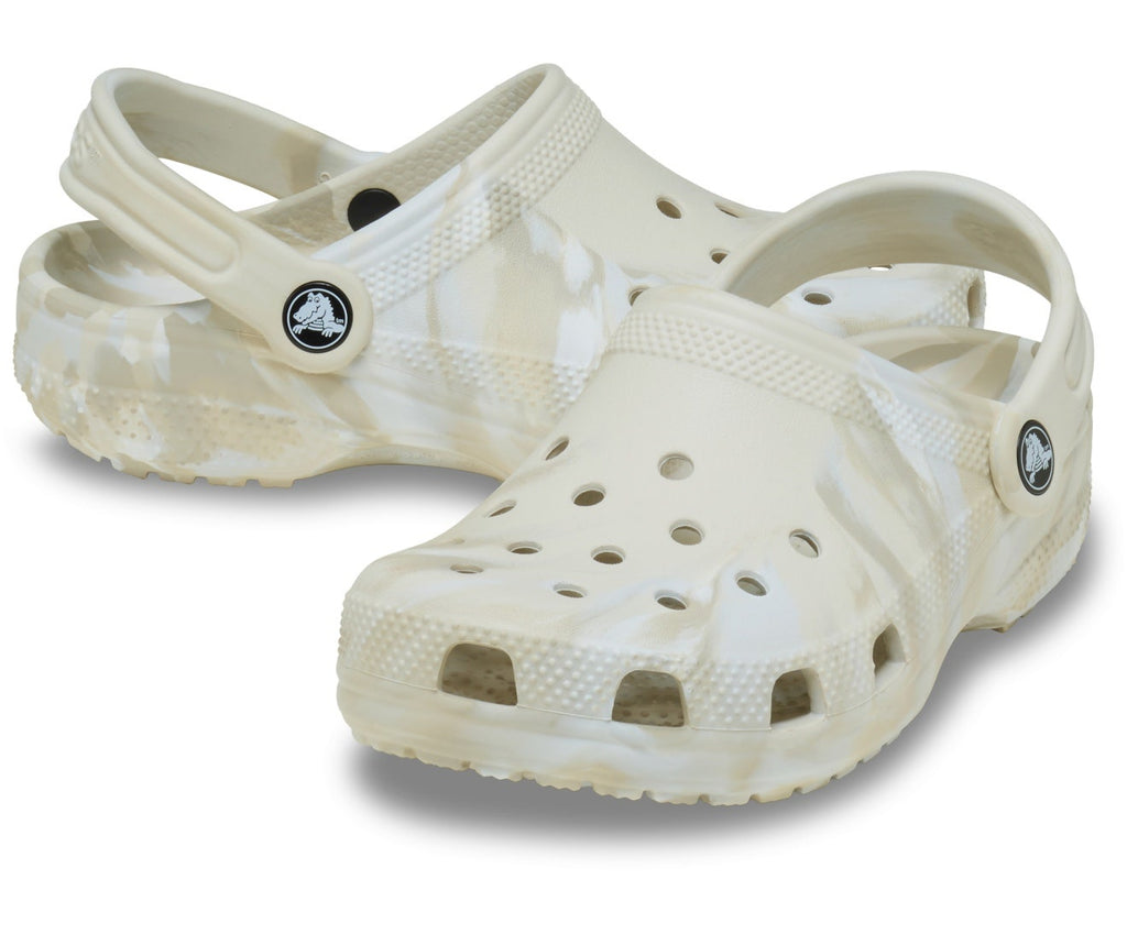 Classic Marbled Kids Summit White/Multi Clog